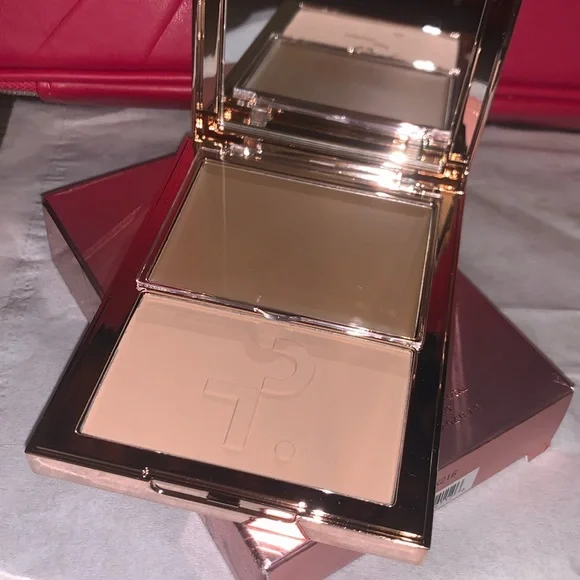 Patrick Ta Major Skin Crème Foundation and Finishing Powder Duo Medium 1BNIB